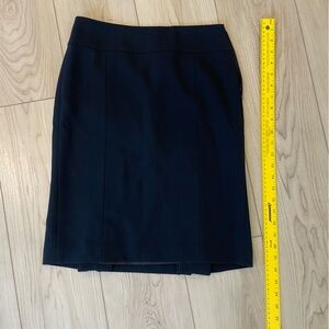 Ann Taylor Petite Black Pencil Skirt Size 0P NWT